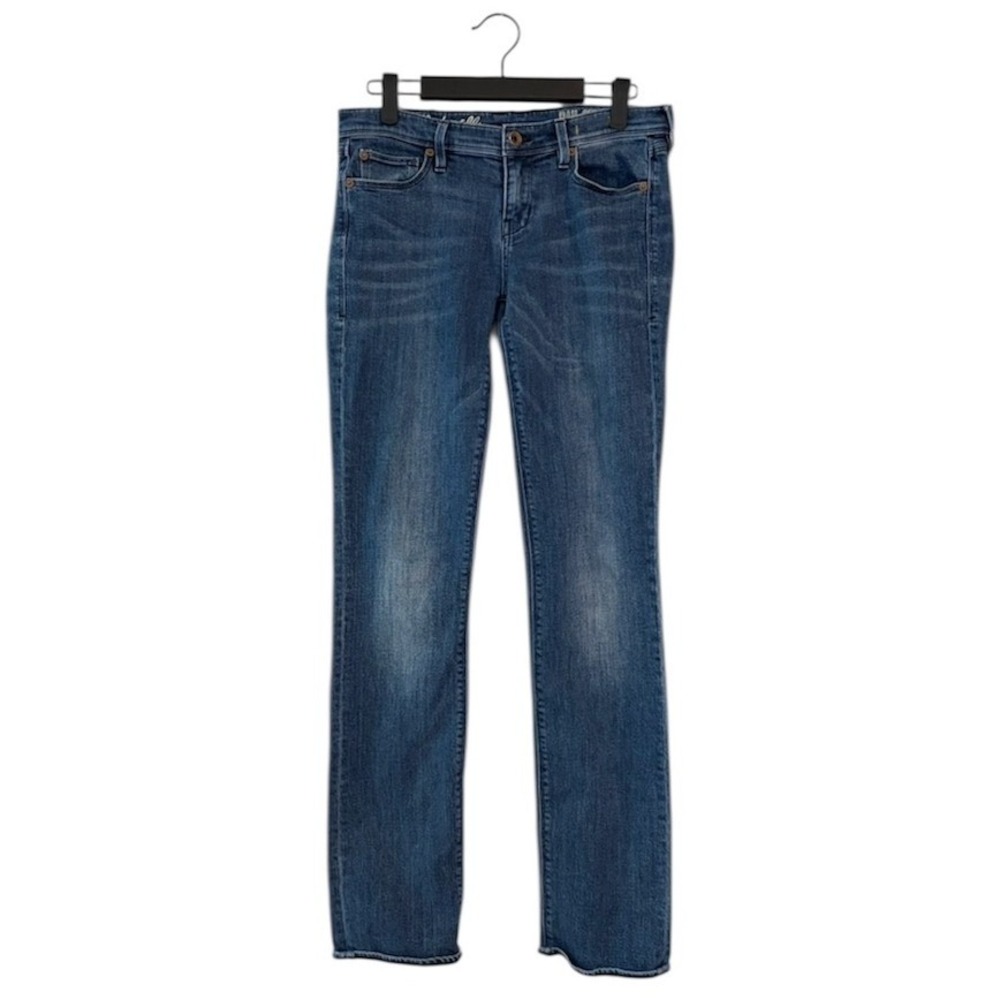 Madewell‎ Rail Straight Jeans Medium Wash Blue Denim SIZE 27
